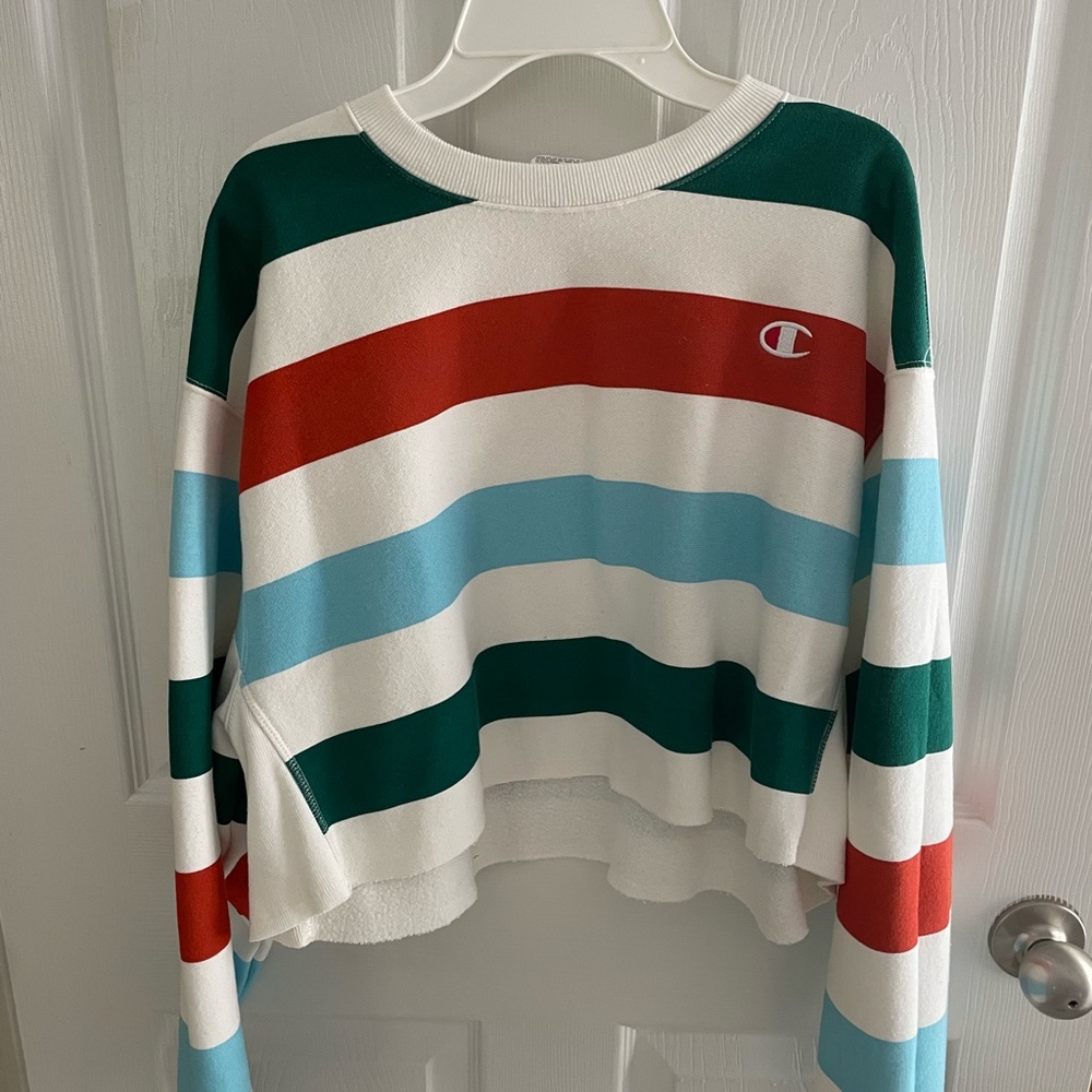 Champion reverse weave cropped sweatshirt